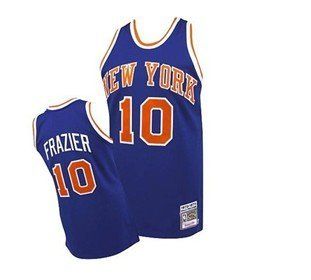 NBA Replica Eastern New York Knicks#10 Walt Frazier Basketball Jersey (L(180 185cm;85 90kg))  Sports Fan Jerseys  Sports & Outdoors