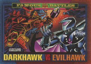Darkhawk vs. Evilhawk #166 (Marvel Universe Series 4 Trading Card 1993)  
