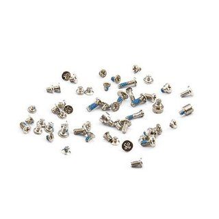 New Replacement Full Screws Set with 2 Bottom Screws for Apple iPhone 5   Silver Cell Phones & Accessories