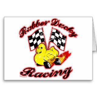 Rubber Ducky Racing Cards