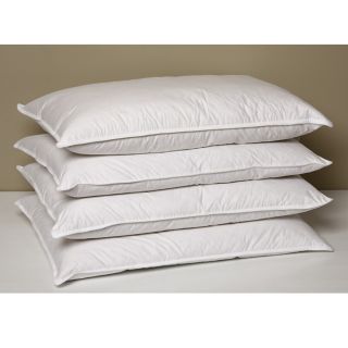 Wood River 200 Thread Count Twill Feather/ Down Jumbo Pillows (Set of 4) Down Pillows