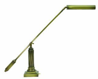 House Of Troy P10 191 71 Counter Balance 26 Inch Portable Piano/Desk Lamp, Antique Brass    
