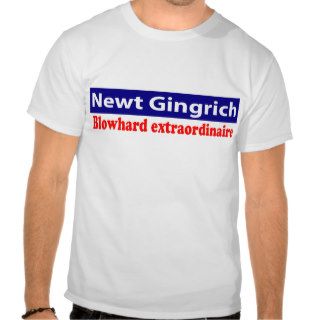 Newt Gingrich is a Blowhard Tees