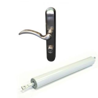 Emco 400 Series Nickel Lever Handle and White Closer DISCONTINUED HNDL400NK