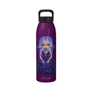 Dress of Storms Water Bottle gothic fairy art