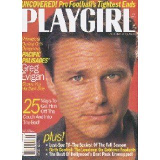 Playgirl Magazine October 1997 Greg Evigan; Pro Footballs' Tightest Ends Books