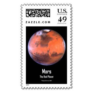 Mars The Red Planet Stamps
