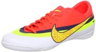 Nike Mercurial Victory IV CR IC   White/Volt/Tot Soccer Equipment Shoes