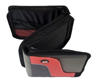 Case it Z175, back 2 back 1 1/2 inch Zipper Binders, 1 unit, Pink, Size   13 X 12 X 3.3 inches  Ring Binders 
