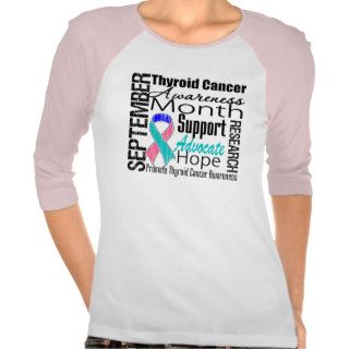 Thyroid Cancer Awareness Month Tribute T Shirt