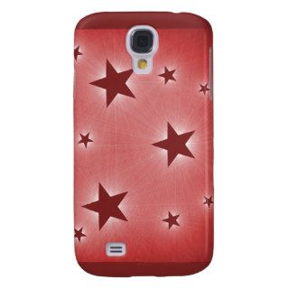 Stars in the Night Sky iPhone 3 Case, Dark Red