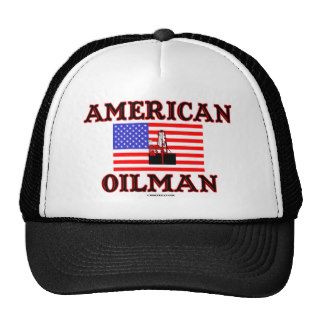 American Oilman,Oil Field Hat,Oil Rig,Oil,Gas,