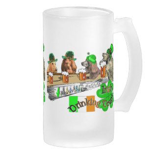 Irish Drinking Team St Patricks Day Mug
