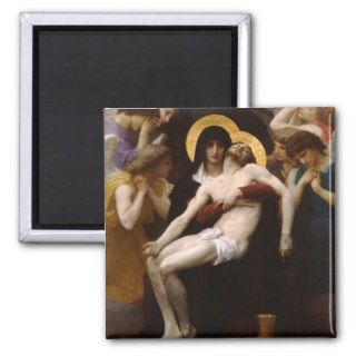 pieta Jesus Christ and Virgin Mary Fridge Magnets