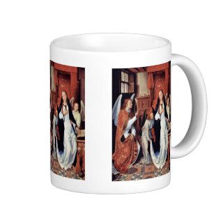 The Annunciation By Memling Hans Coffee Mug