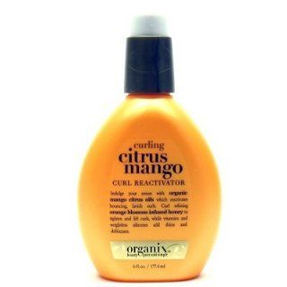 ORGANIX Curling Citrus Mango Curl Reactivator 6 oz/177.4 ml  Curl Enhancers  Beauty