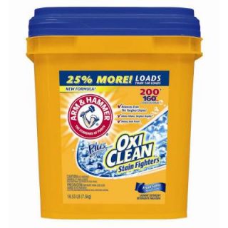 Arm & Hammer 16.3 lb. Fresh Scent Laundry Detergent with OxiClean 210 loads 86527