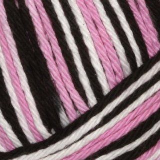 Peaches & Creme Variegated Worsted Cotton Yarn (198) Black Cherry By The Each