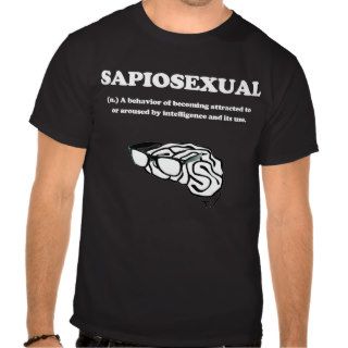 Sapiosexual definition t shirt