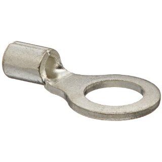 Panduit P12 56HDR L Ring Terminal, Heavy Duty Non Insulated, 16   12 AWG Wire Range, 5/16" Stud Size, 0.05" Stock Thickness, 0.52" Terminal Width, 0.96" Terminal Length, 0.43" Center Hole Diameter (Pack of 50) Industrial & Sci