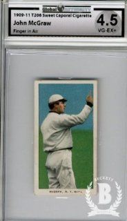 1909 11 T206 #320 John McGraw Finger in Air Sports Collectibles