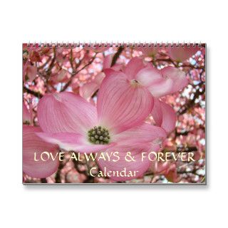 LOVE Calendar Always & Forever Flowers Valentines