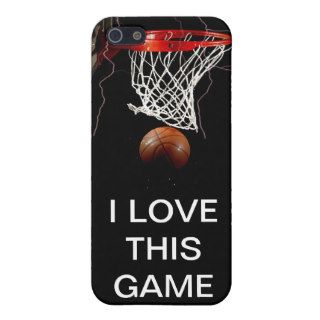 Basketball I Love This Game Iphone 4 Skins iPhone 5 Case