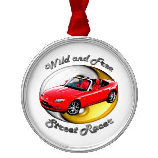 Mazda MX 5 Miata Premium Ornament (Round)