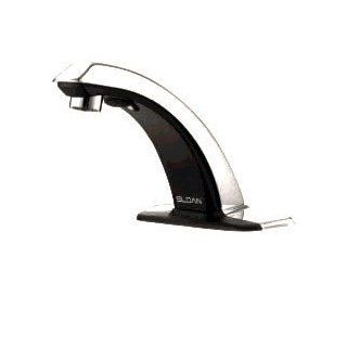 Sloan 3365234 Sensor Activated Electronic Hand Washing Faucet for Tempered or Hot/Cold Water O, Chrome   Touchless Bathroom Sink Faucets  