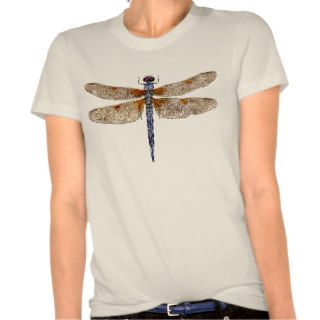 Bleached Skimmer Dragonfly T Shirts