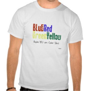 Color Blind Shirts