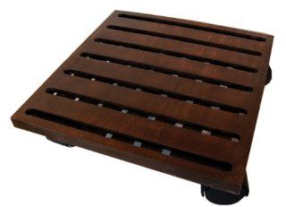 Plastec 12 Inch Mahogany Lattice Caddy WCD102 (Discontinued by Manufacturer)  Planters  Patio, Lawn & Garden