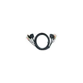 Aten V2L7D02UD Dual Link DVI KVM Cable Adapter (V2L7D02UD) Electronics