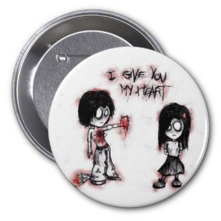 "I give you my heart" button