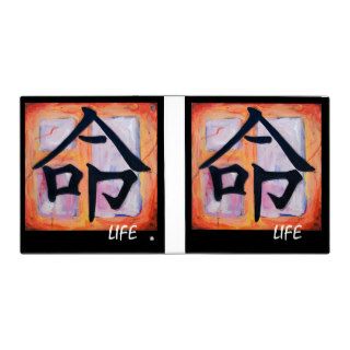 Japanese Kanji Symbol   LIFE 3 Ring Binder