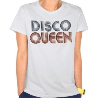 Disco 70s Music Retro Queen Tee Shirt