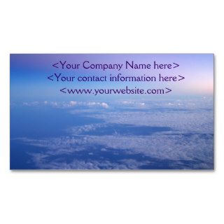 Above the Clouds Business Cards