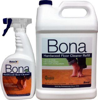 BonaBONUS Gallon Hardwood cleaner Refill and 32oz Bonaspray ready to use   Floor Cleaners