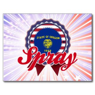 Spray, OR Post Card