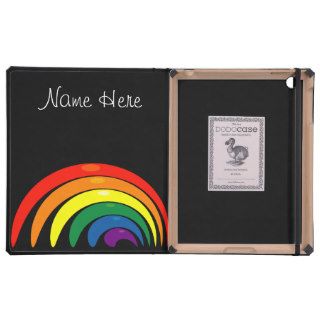 Funky Bright Rainbow Design iPad Cases