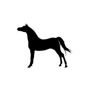 Standing Horse Stencil   24 inch (at longest point)   60 mil ultraflex ind