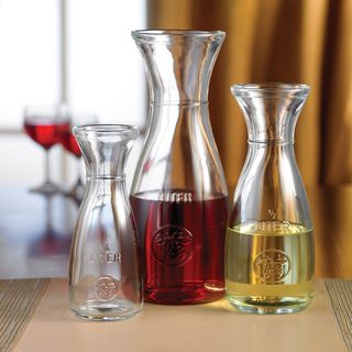 Style Setter Vintage 3 piece Glass Carafe Set Style Setter Decanters & Carafes