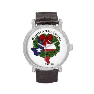 Wreaths Across America Houston Wrist Watches
