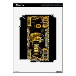 Million Dollar American money collection Decals For iPad 3