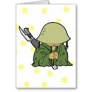 Soldier Baby Cards