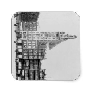 Decker Building Beyond Union Square NYC Photo Stickers