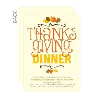 Thanksgiving Invitations   Thanks Giving Thanksgiving Party Invitations Health & Personal Care
