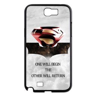 Custom Superman Back Cover Case for Samsung Galaxy Note 2 N7100 NO3329 Cell Phones & Accessories