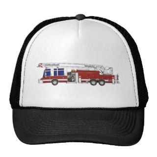 Fire Truck Ladder Mesh Hats