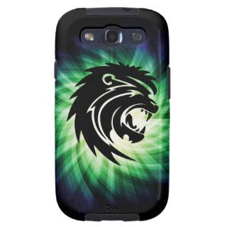 Cool Roaring Lion Silhouette Galaxy SIII Covers